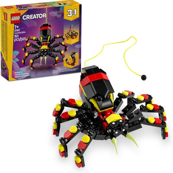 New LEGO Creator 3-in-1 31159 Spider Toy Spider Scorpion Snake Wild Animals Surp - Picture 1 of 16